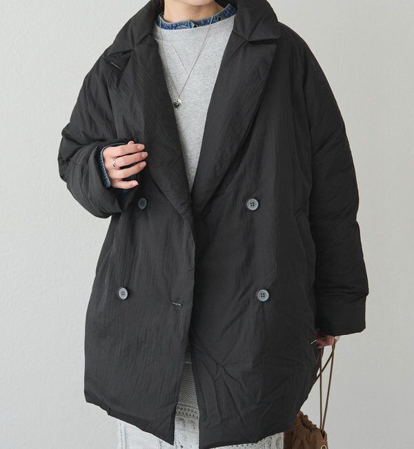  「リサイクルダウンテーラードコート」|ダッフルコート|