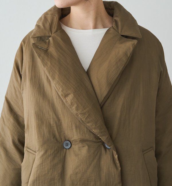  「リサイクルダウンテーラードコート」|ダッフルコート|