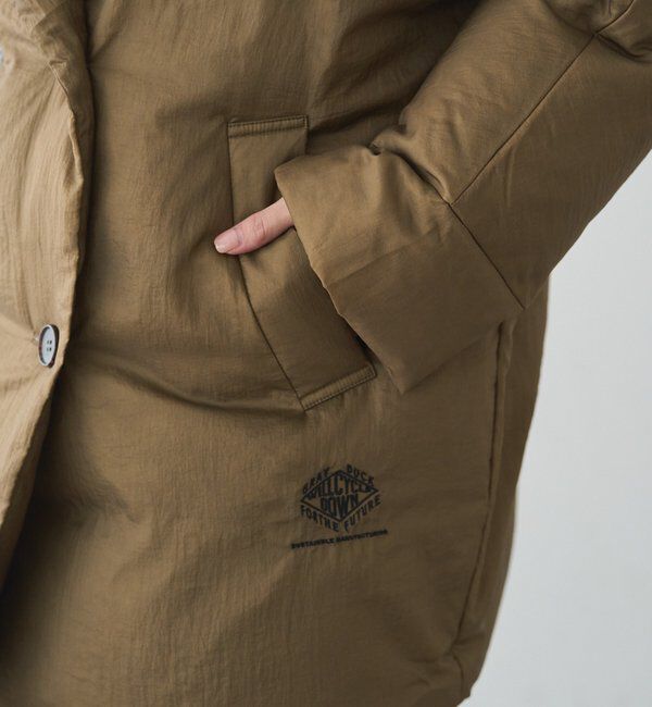  「リサイクルダウンテーラードコート」|ダッフルコート|