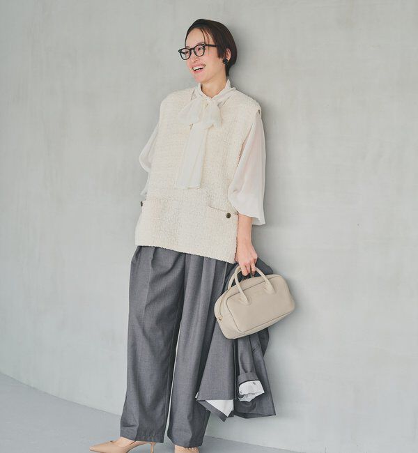  「【SMLサイズ展開】【セットアップ対応】TRツータックスラックスパンツ」|その他|