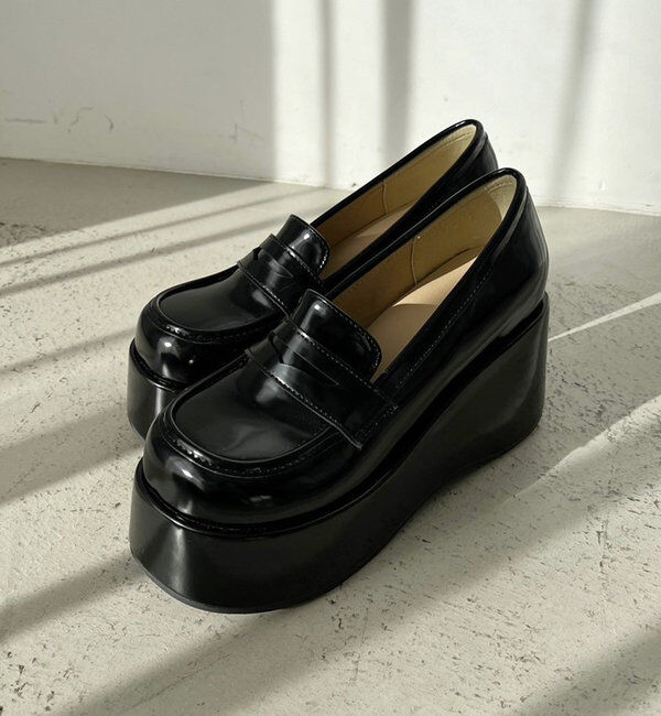  「[SSサイズ追加]マイナス３キロ見えローファー」|その他|