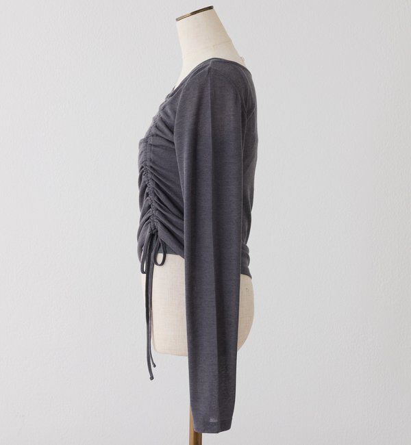  「インナーセットドロストトップス」|プルオーバー|