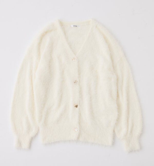  「milkyフェザーロングカーデ」|ニット・セーター|