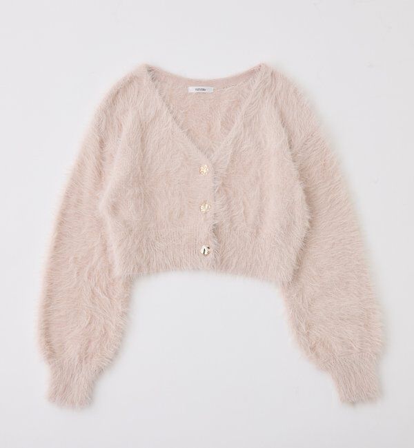  「milkyフェザーショートカーデ」|ニット・セーター|