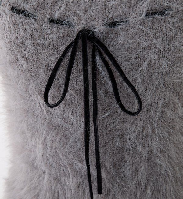  「milkyフェザーリボンビスチェ」|ニット・セーター|