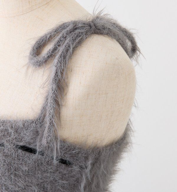  「milkyフェザーリボンビスチェ」|ニット・セーター|