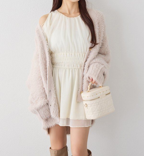  「あざとモテフェザーカーデ」|ニット・セーター|