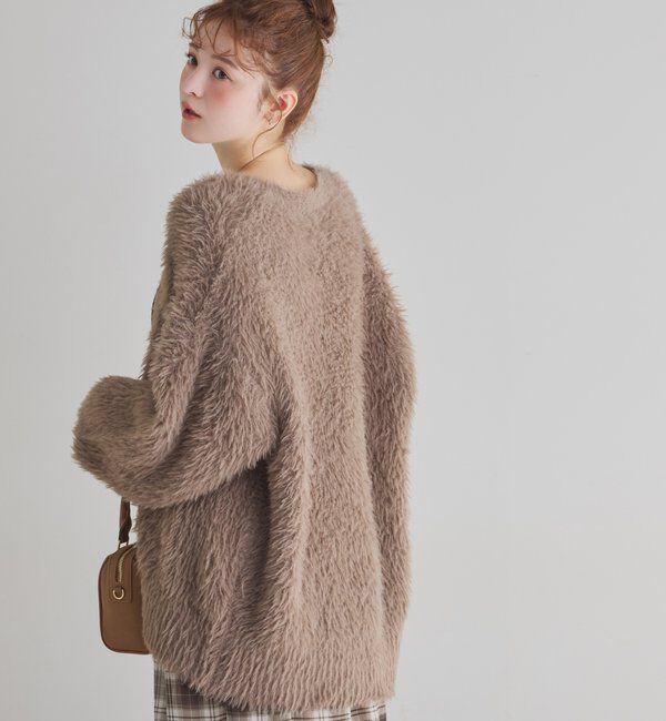  「あざとモテフェザーカーデ」|ニット・セーター|