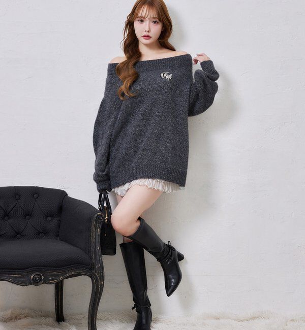  「【リボン取り外し可能】ポインテッドストレッチブーツ」|その他|