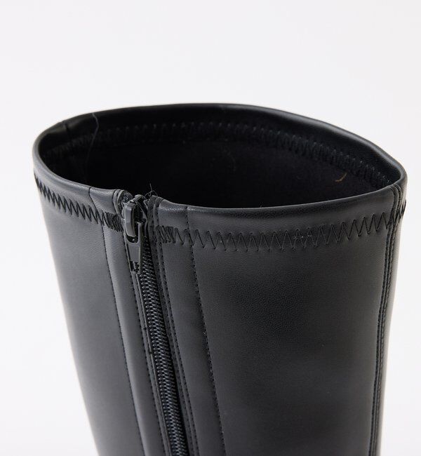  「【リボン取り外し可能】ポインテッドストレッチブーツ」|その他|