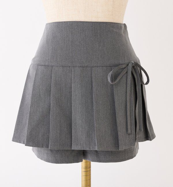  「プリーツミニスカパン」|スカート|