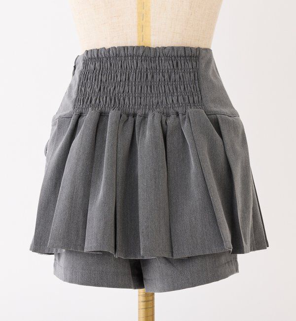  「プリーツミニスカパン」|スカート|