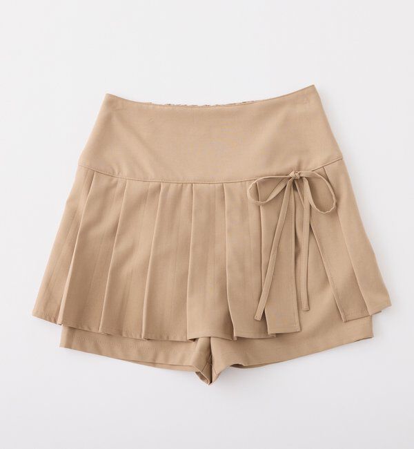  「プリーツミニスカパン」|スカート|