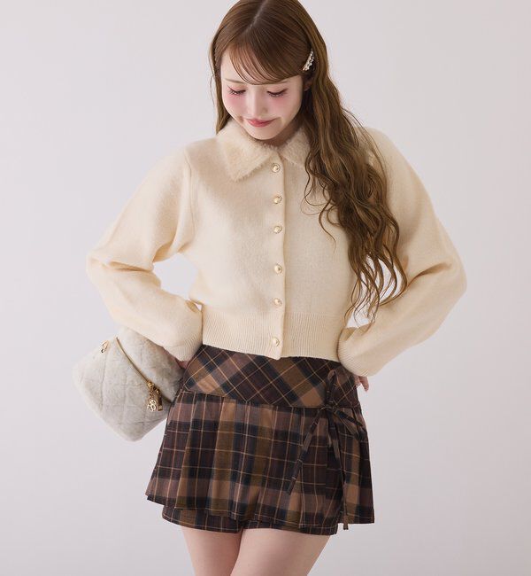  「プリーツミニスカパン」|スカート|