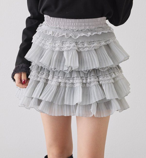  「フリルミニスカート」|スカート|