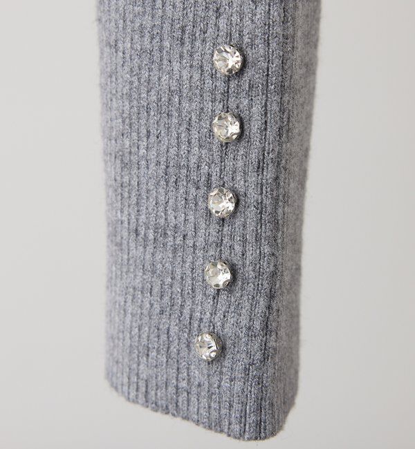  「袖ボタンプチハイニット」|ニット・セーター|