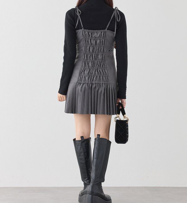  「袖ボタンプチハイニット」|ニット・セーター|