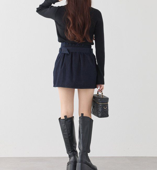  「袖ボタンプチハイニット」|ニット・セーター|