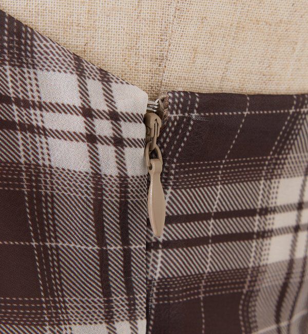  「２枚セットチェックワンピ」|ワンピース|