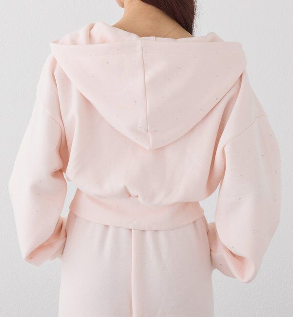  「【セットアップ可能】ビジューパーカー」|プルオーバー|