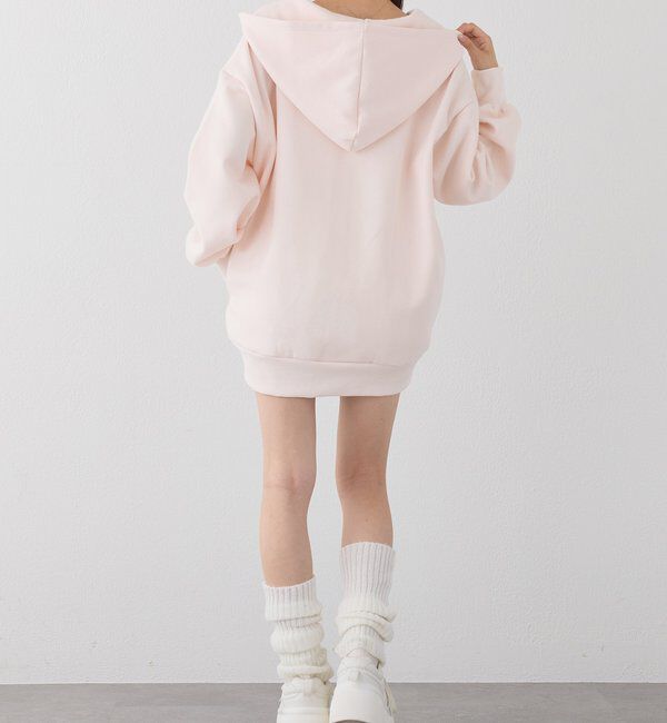  「ロゴグリッターパーカー」|プルオーバー|