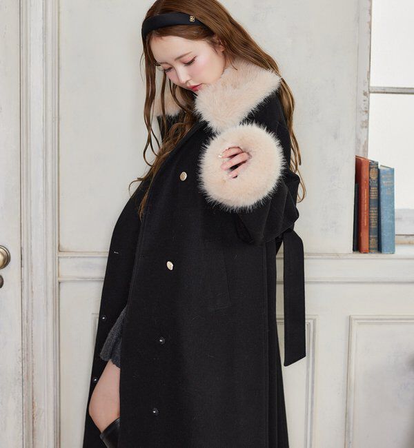  「ファー付マルチロングコート」|その他|