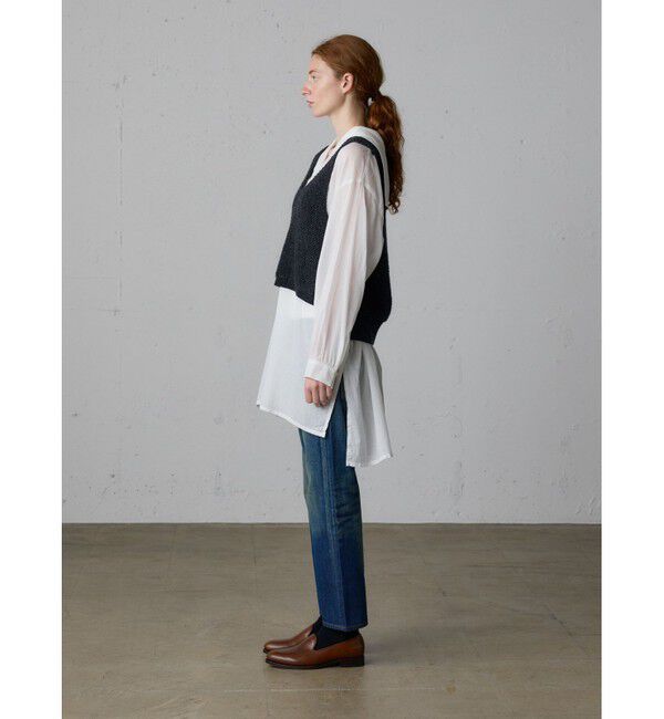 MidiUmi「MidiUmi パイルボアニットベスト」|ベスト・ジレ|