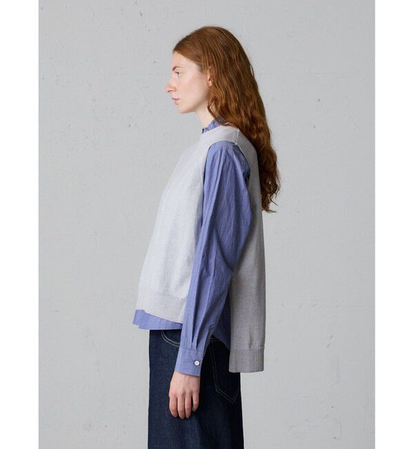 MidiUmi「MidiUmi サイドリボンベスト」|ベスト・ジレ|