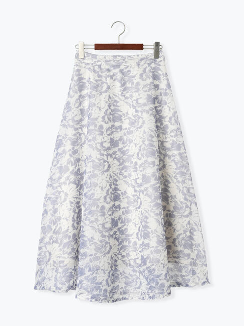 Te chichi TERRASSE「メッシュフラワーフレアスカート《2025spring catalog item》」|スカート|
