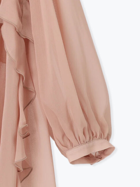 Te chichi「ラッフルフリルシアーチュニック《2025spring catalog item》」|シャツ・ブラウス|