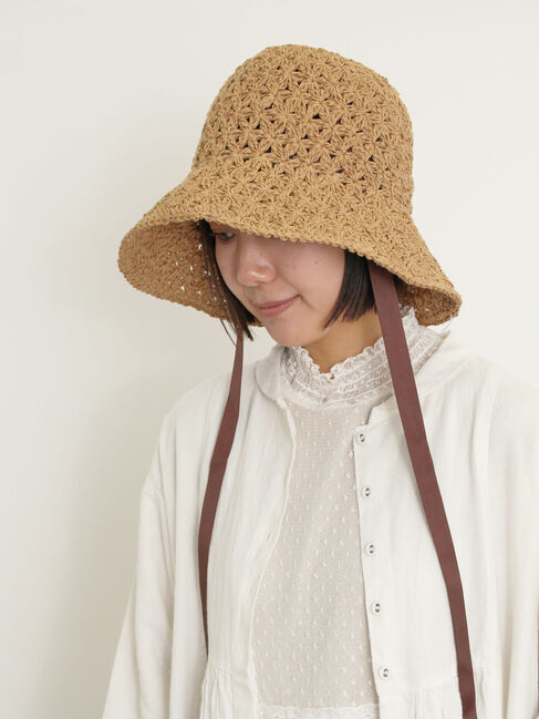 Samansa Mos2「【消臭効果】レトロフラワーハット」|その他|