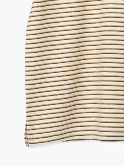 Samansa Mos2「カス残しマルチボーダーTシャツ」|Tシャツ・カットソー|