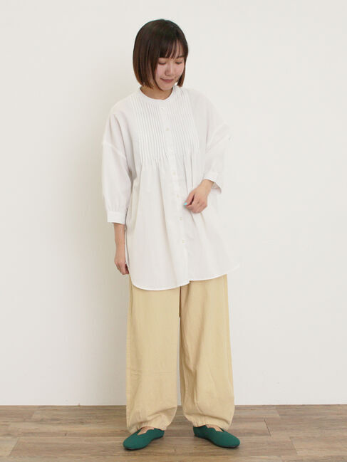 Samansa Mos2「ニットスカラップバレエシューズ」|ビジネス・ドレスシューズ|