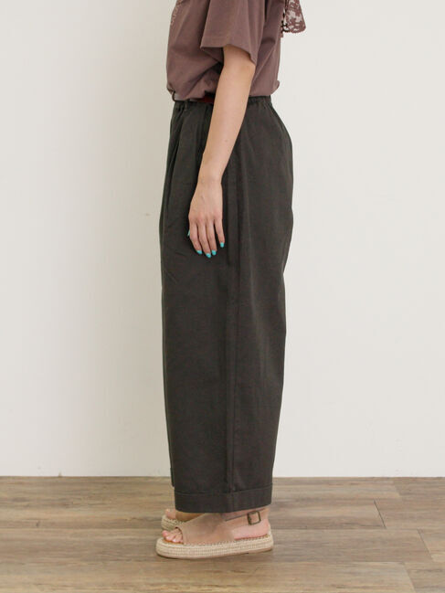 Samansa Mos2「【S/Mサイズ】ベルト付きチノワイドパンツ」|その他|