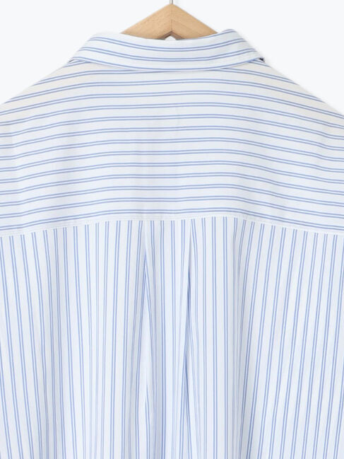 Samansa Mos2 blue「【接触冷感】マルチスタイルシャツ」|シャツ・ブラウス|