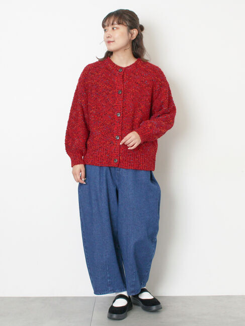 Samansa Mos2「ぽこぽこヤーン前後2WAYニット」|ニット・セーター|