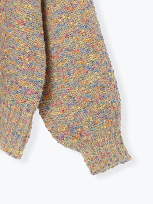 Samansa Mos2「ぽこぽこヤーン前後2WAYニット」|ニット・セーター|