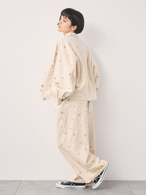 Samansa Mos2「【オーガニックコットン】デニムサロペット」|その他|