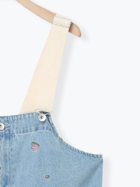 Samansa Mos2「【オーガニックコットン】デニムサロペット」|その他|