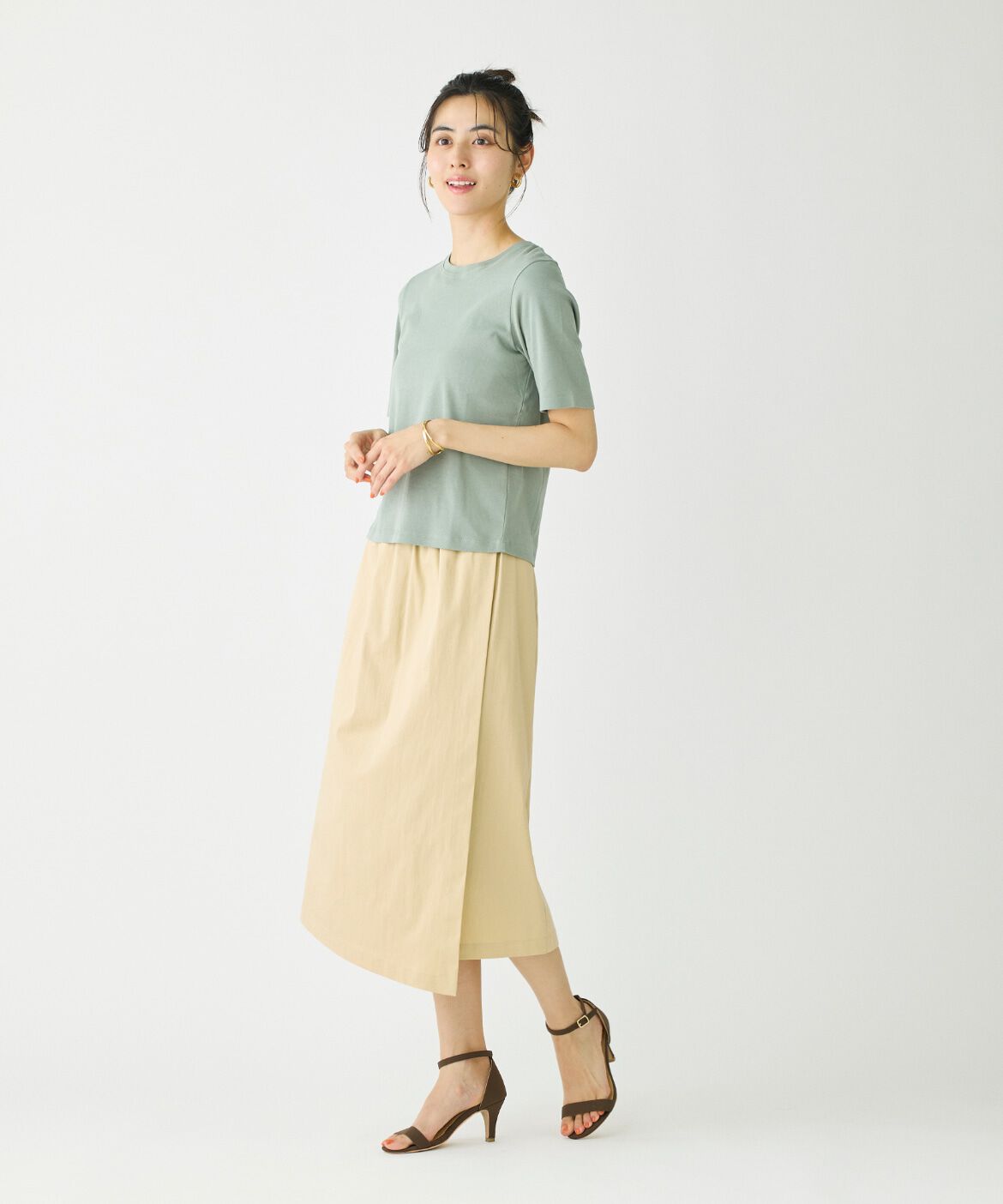 DAY by DAY it&rsquo;s international「クルーネックTシャツ《スビン綿MIXフライス》」|Tシャツ・カットソー|