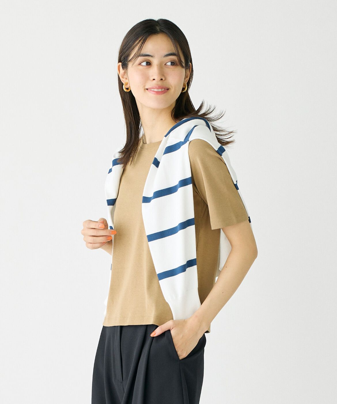 DAY by DAY it&rsquo;s international「クルーネックTシャツ《スビン綿MIXフライス》」|Tシャツ・カットソー|