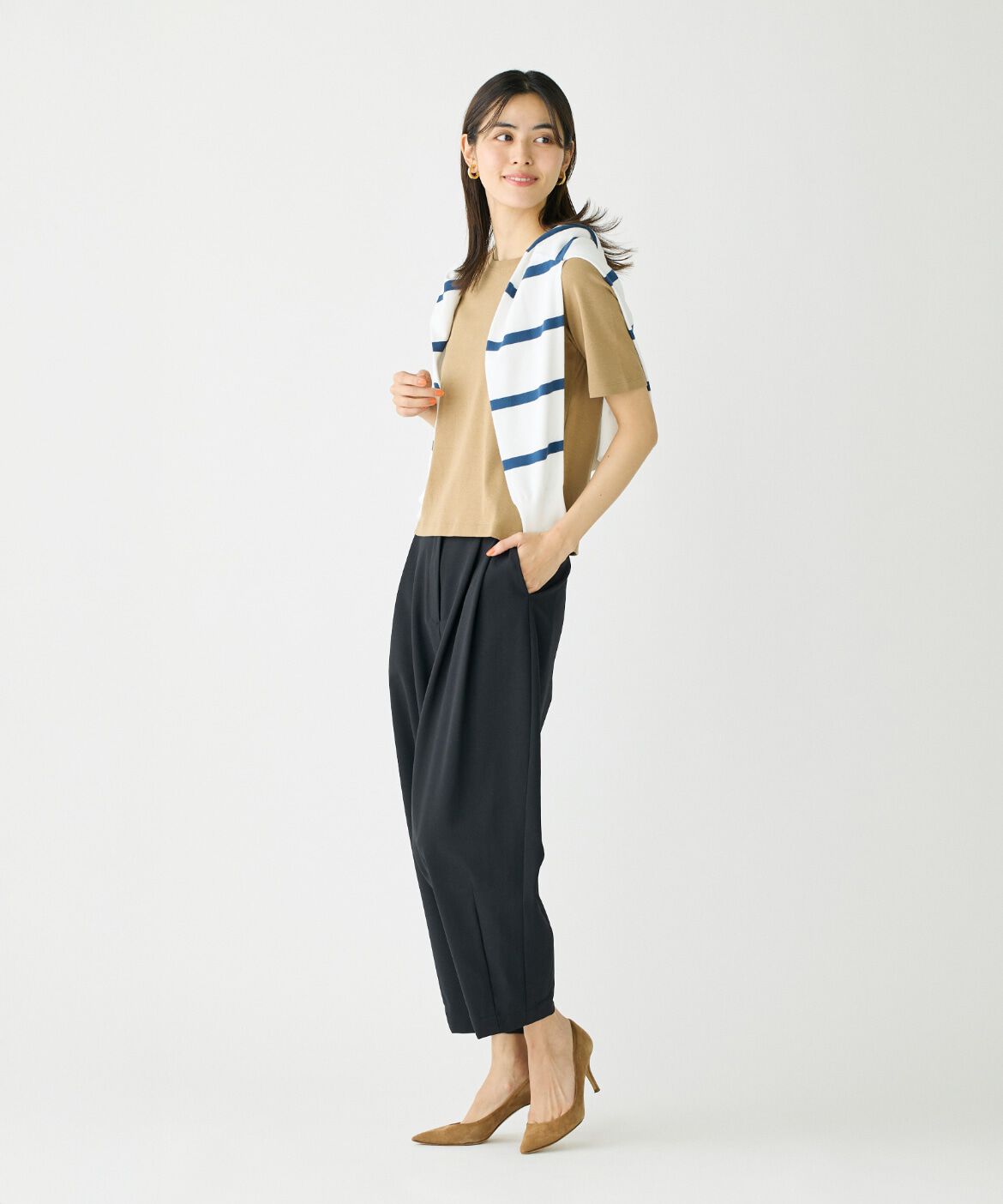 DAY by DAY it&rsquo;s international「クルーネックTシャツ《スビン綿MIXフライス》」|Tシャツ・カットソー|