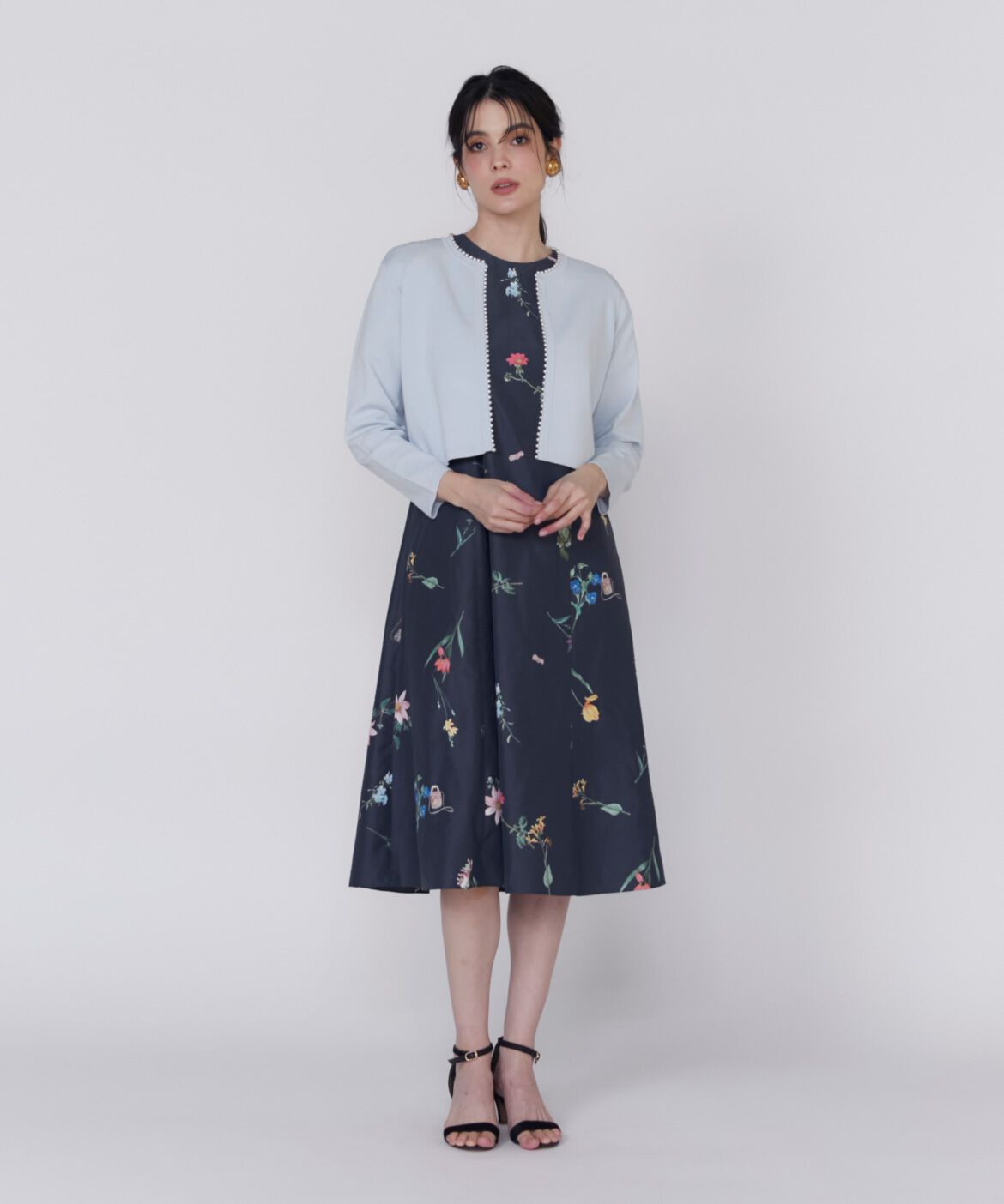 Maglie le cassetto「《M Maglie le cassetto》パールカーディガン」|ニット・セーター|