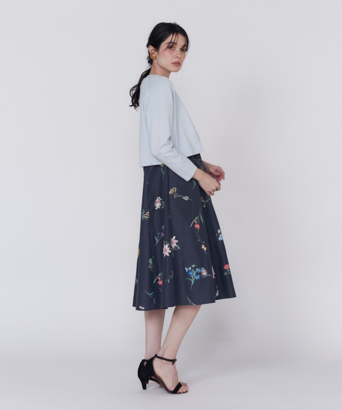 Maglie le cassetto「《M Maglie le cassetto》パールカーディガン」|ニット・セーター|