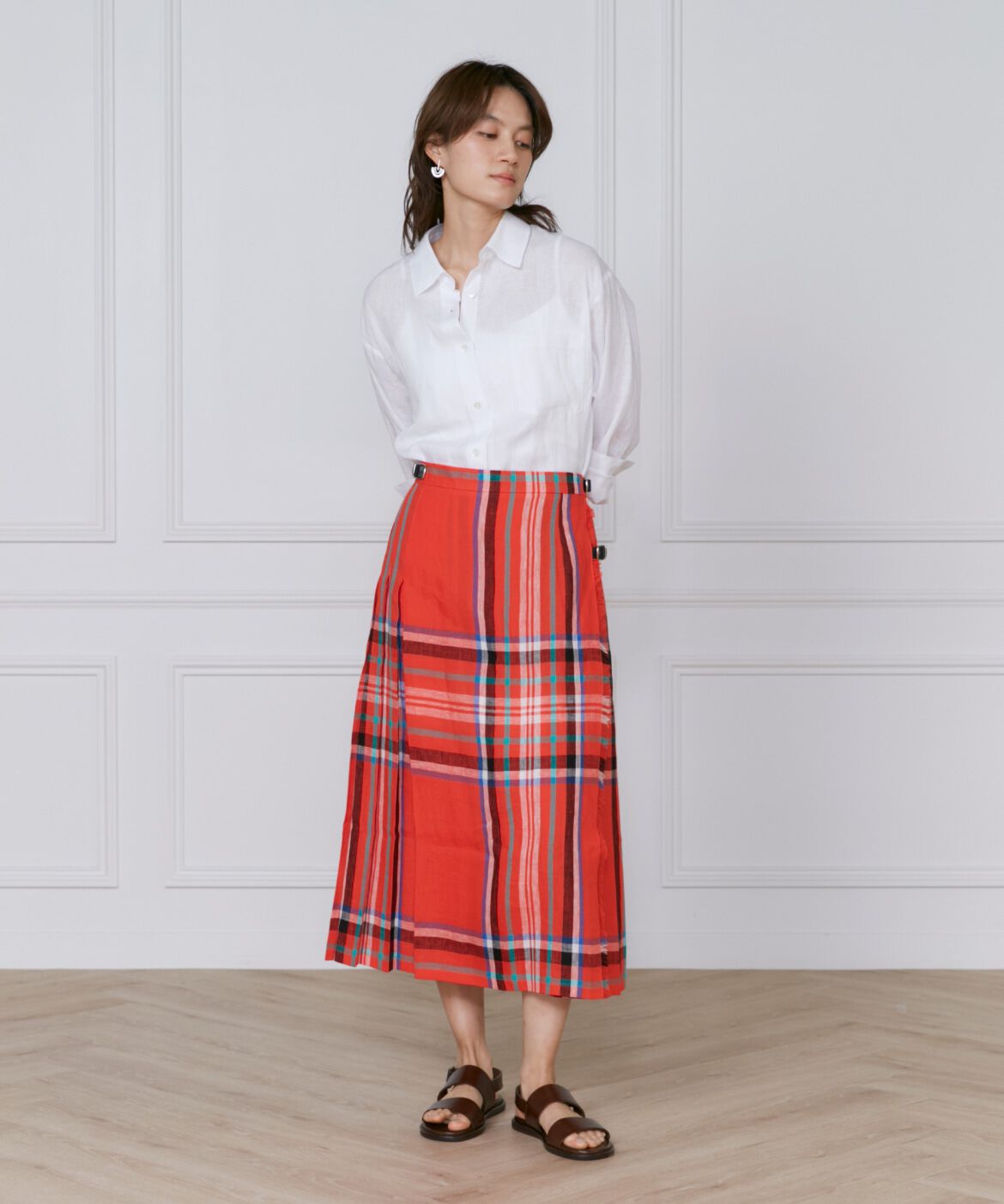 INED「CLASSIC LONG KILTスカート《O'NEIL OF DUBLIN》」|スカート|