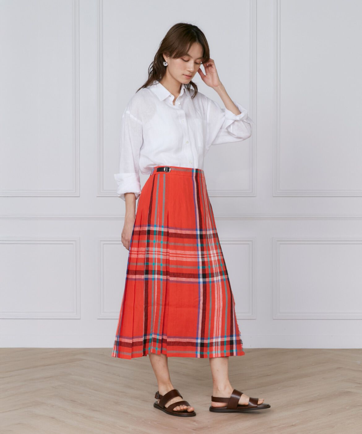 INED「CLASSIC LONG KILTスカート《O'NEIL OF DUBLIN》」|スカート|