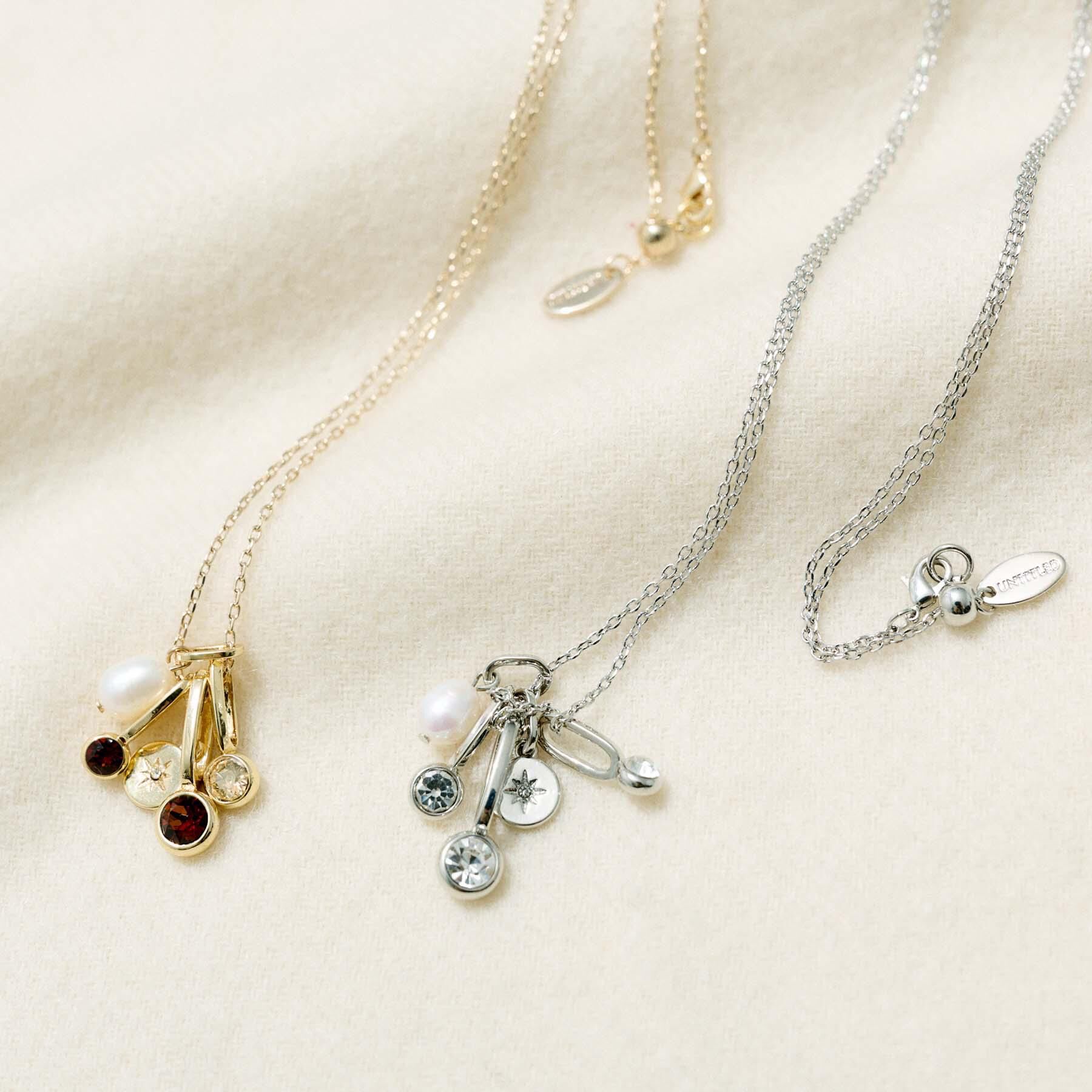 UNTITLED「【ギフトに最適】チャームトップネックレス」|ネックレス|