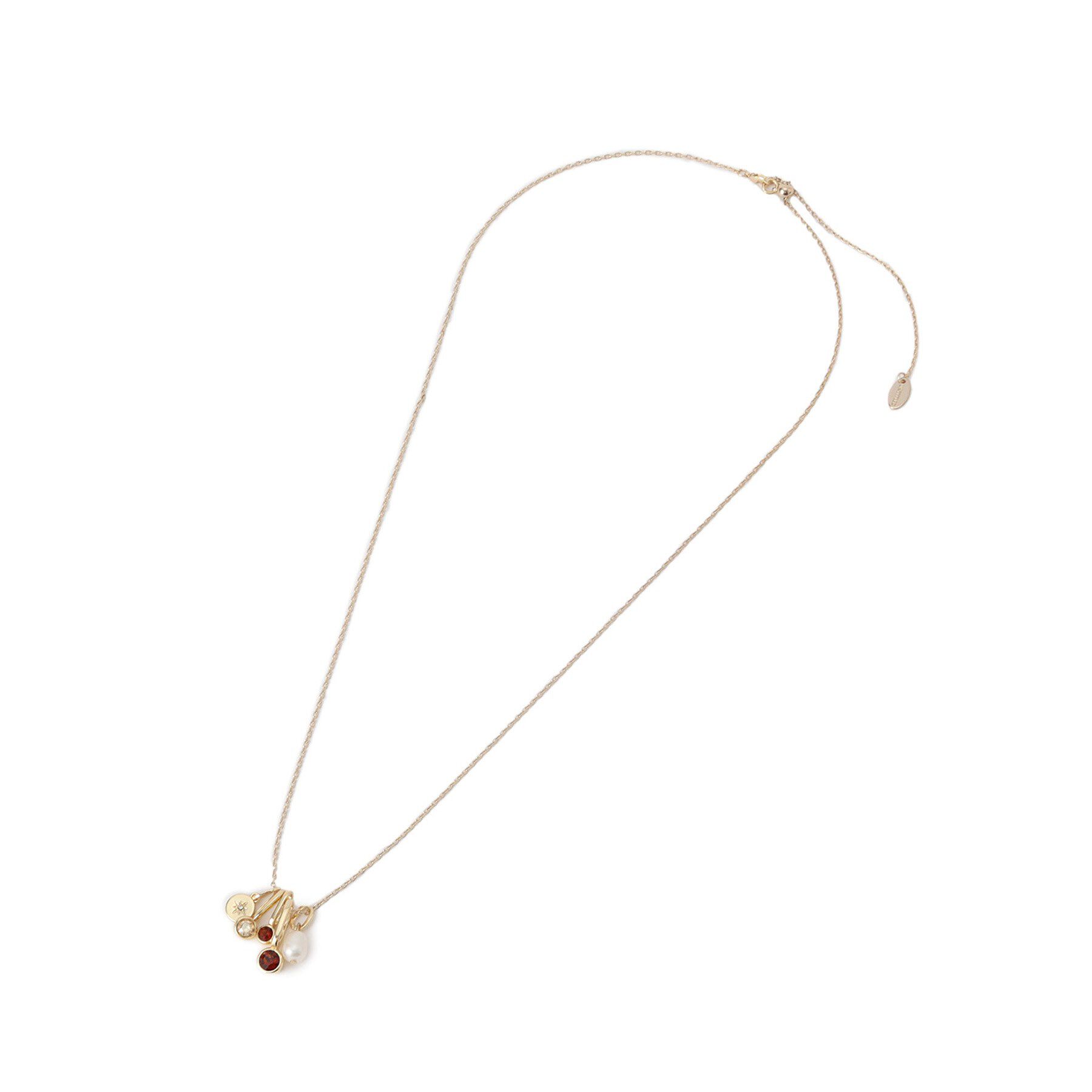 UNTITLED「【ギフトに最適】チャームトップネックレス」|ネックレス|