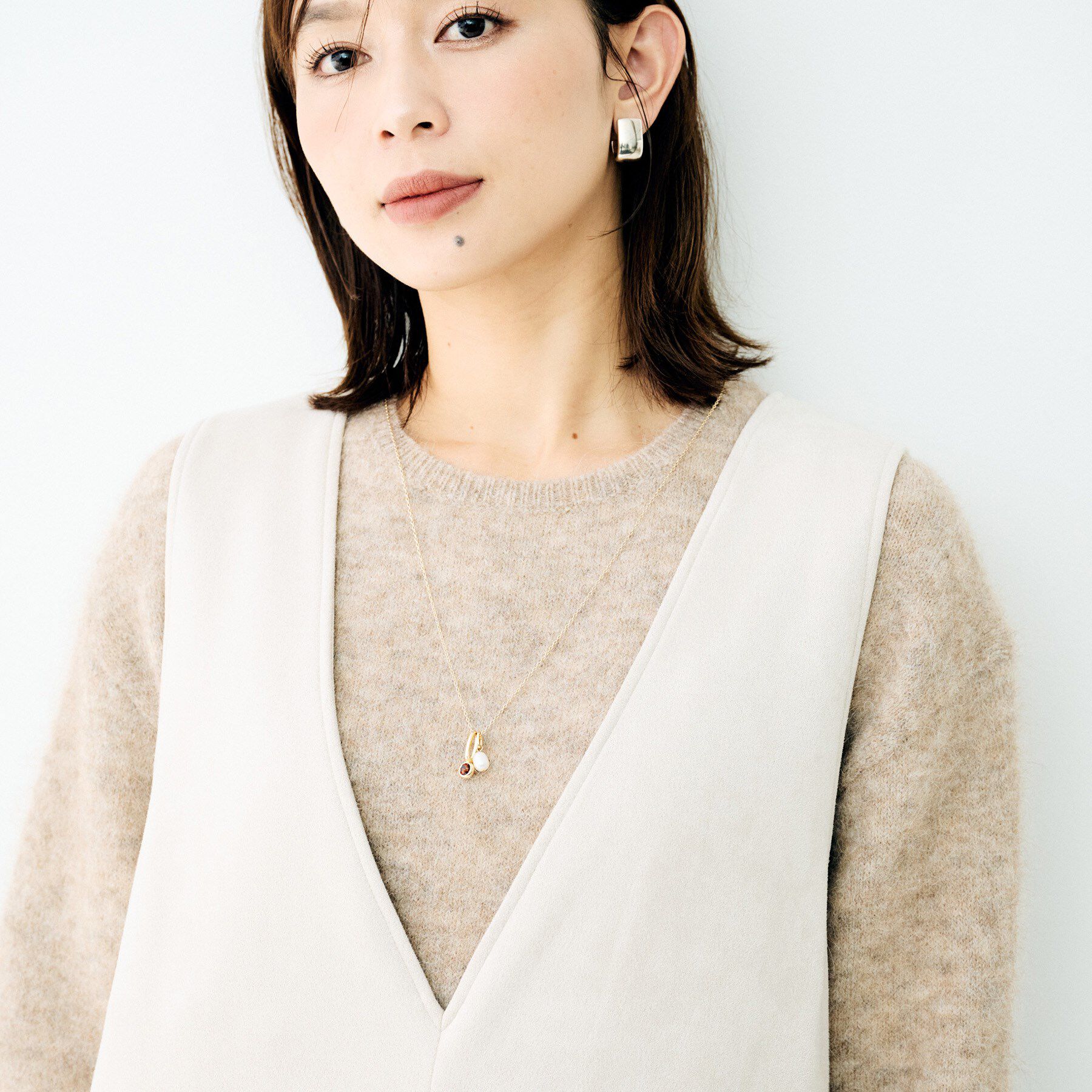 UNTITLED「【ギフトに最適】チャームトップネックレス」|ネックレス|