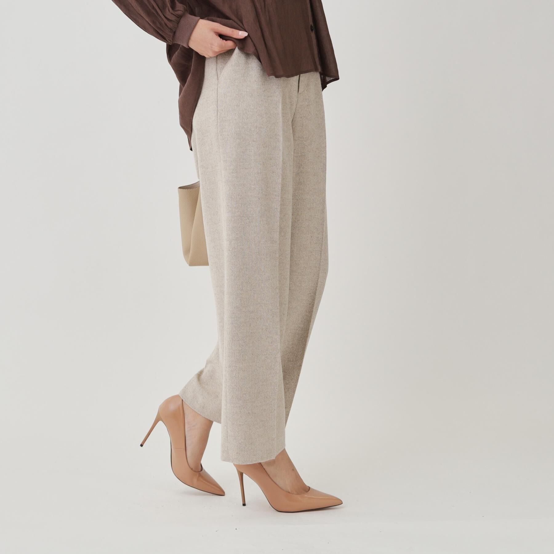 COUP DE CHANCE「【日本製】ラメ入りツイードパンツ」|その他|